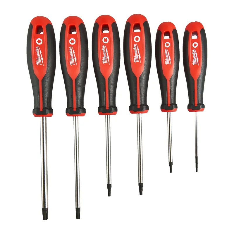 Milwaukee Tri-Lobe Torx Schroevendraaierset - 6-delig - Klantfavoriet