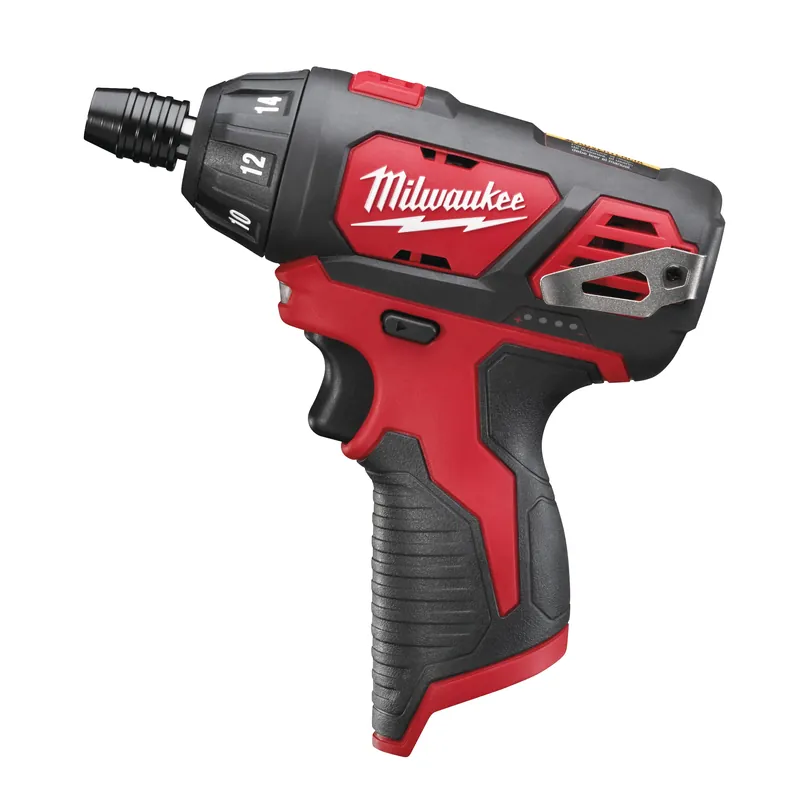 Veel gevraagd - Milwaukee BSD-0 M12 1-toerige subcompact-schroevendraaier
