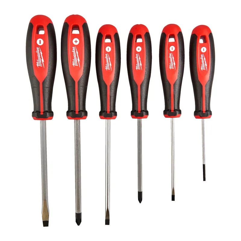Milwaukee Tri-Lobe Schroevendraaierset 2 - 6-delig - Alleen deze week