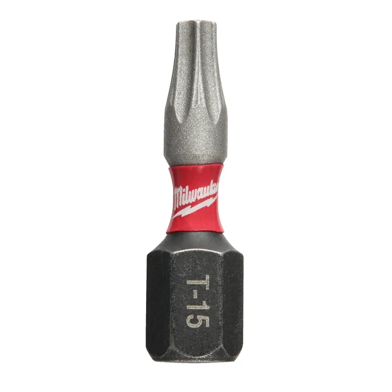 Actie - Milwaukee SHOCKWAVE™ IMPACT DUTY Schroefbits - Set van 2 - TX15 x 25 mm