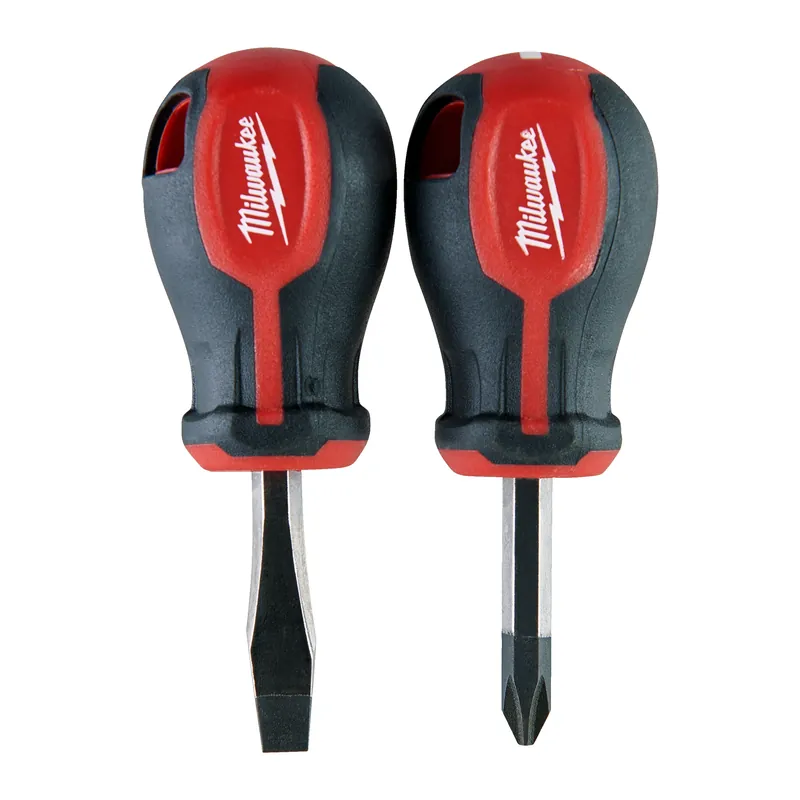 Nieuw binnen - Milwaukee Tri-Lobe Stubby Schroevendraaierset - 2-delig