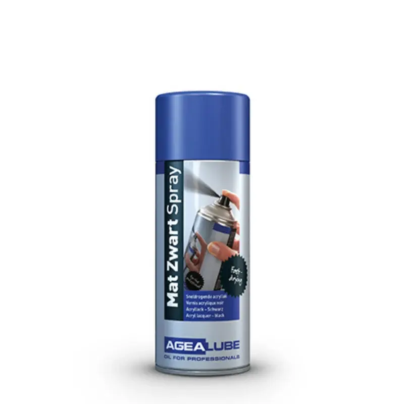 Agealube Mat Zwart Spray - 400 ml - Nieuw binnengekomen