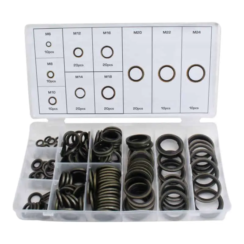 Erg populair | ASTA A-TC536 Olie plug ringen assortiment 150-delig