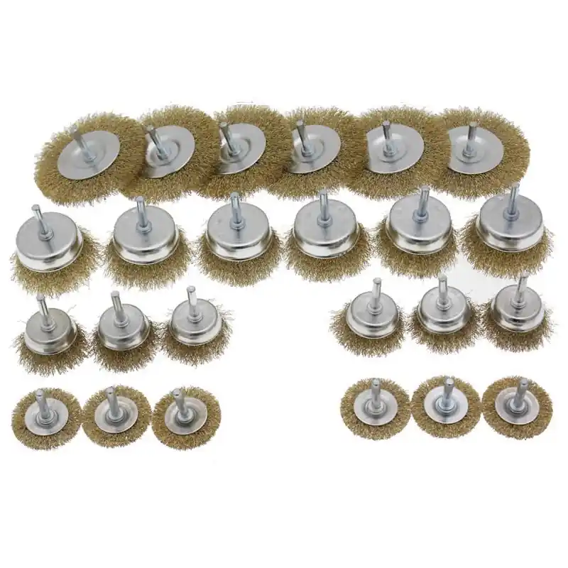 Veel voordeel - WT-1324 Draadborstel set 24-delig