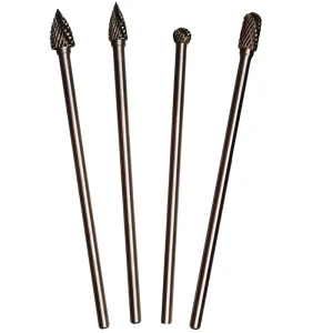 Voorraad bijna op | BGS-101 HSS Frees Set, extra lange 4 stuks