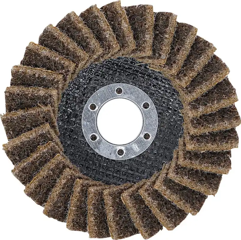 Aanrader | BGS 74471 Lamellenslijpschijf Polijst en schuurschijf Ø 115 mm korrel 80
