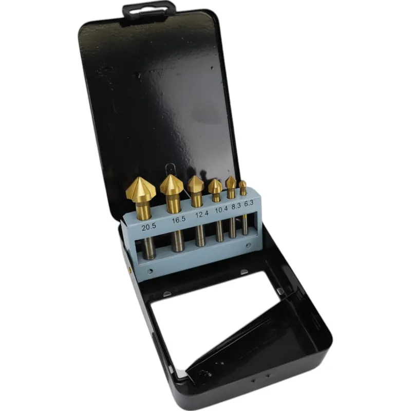 Direct van de fabrikant - WT-3066 Verzinkboren set 6-delig