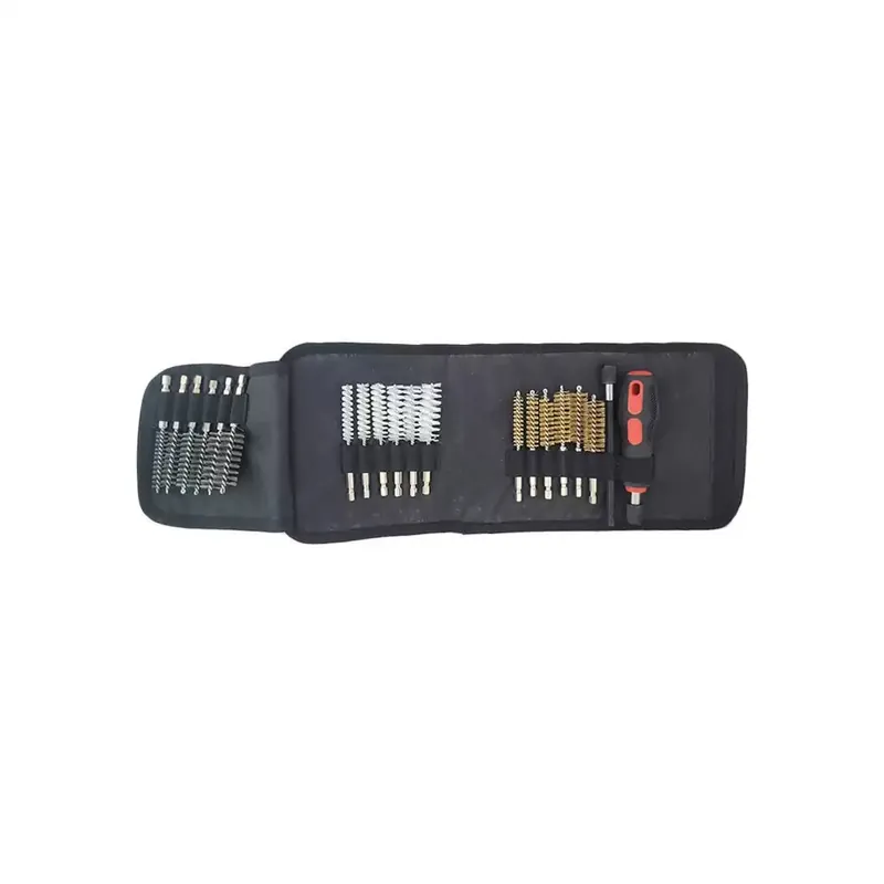 WT-3024 Borstel set Nylon, Staal, Messing 20-delig | Hoog gewaardeerd