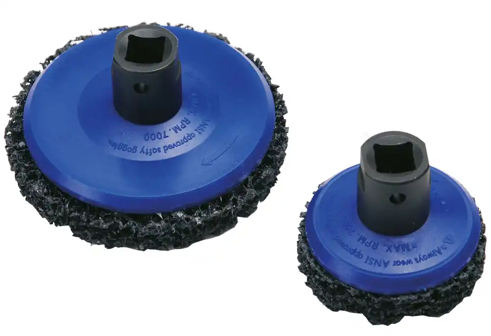 Aanbieding | BGS 3965 Reinigingsschijven Ø 105 + 65 mm 2 stuks