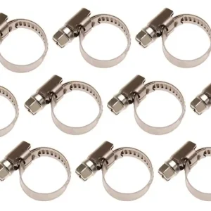 Zeer goed beoordeeld | BGS 8095-8×12 Slangklemmen RVS 8 x 12 mm 10 stuks