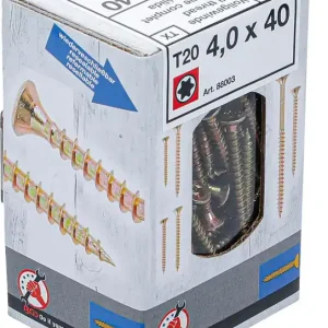 Aanbieding | BGS-88003 Multifunctionele schroeven T-Star (voor Torx) T20 4,0 x 40 mm 150 stuks