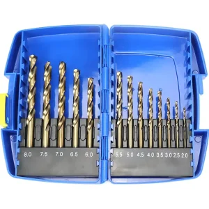 WT-2308 Spiraalboor set 2-8 mm Cobalt | Populair bij klanten