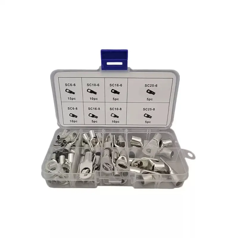 Op voorraad | FD-1032 Assortiment met kabelogen 65-delig