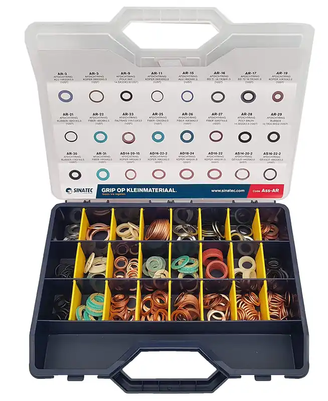 Actie loopt bijna af - Assortiment carterplugringen 300-delig