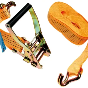 Actie - KRAFTMANN 3494 Ratel spanband met haken 8 m x 50 mm