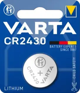 Goed beoordeeld - VARTA CR2430 Knoopcel batterij 3V