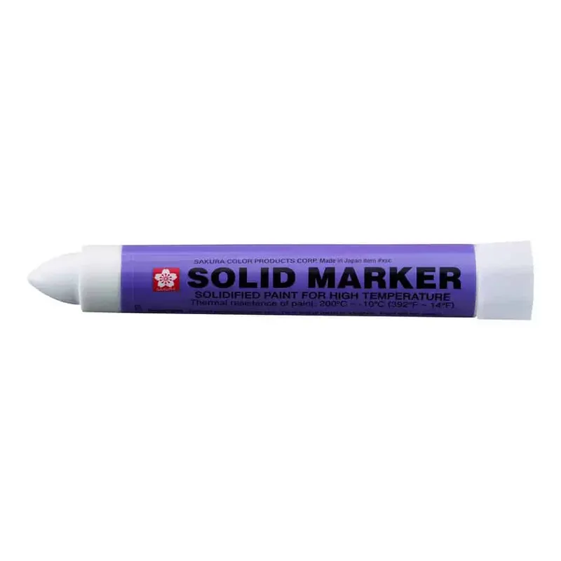 SOLID MARKER Markeerstift Wit Ø 12 mm - Meest verkocht