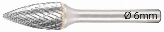 734528 Stiftfrees 6mm, vorm G, kopdikte 12mm | Bespaar nu