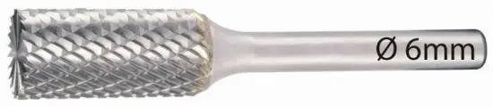 734216 Stiftfrees 6mm, vorm B, kopdikte 10mm | Outlet