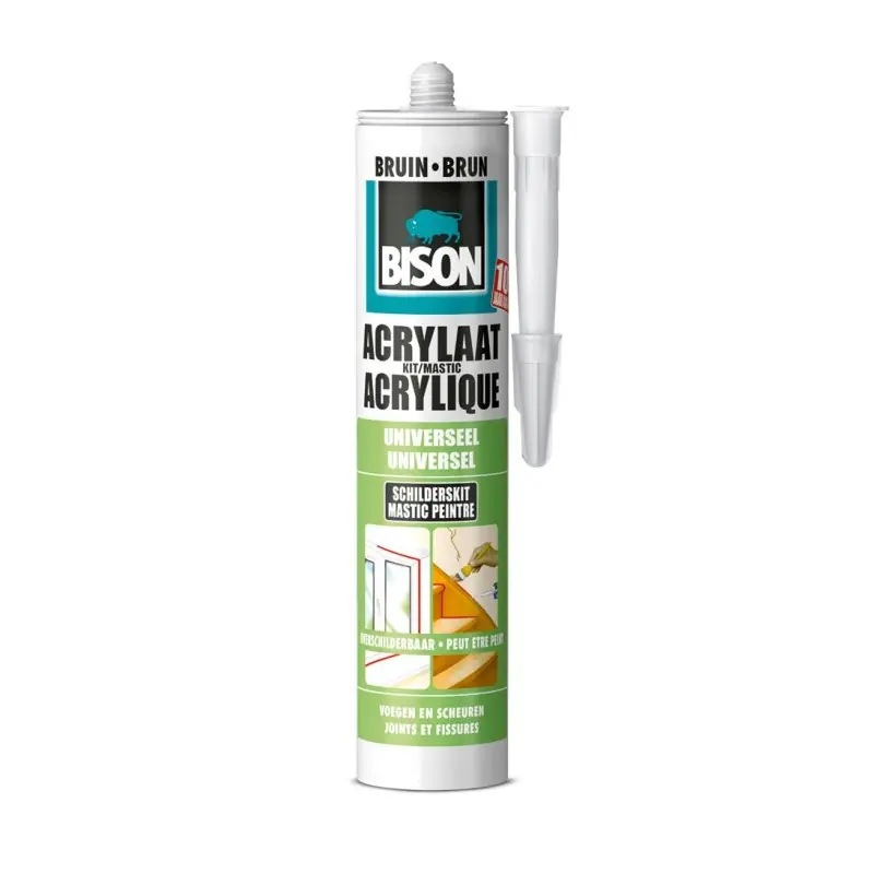 Aanbieding loopt bijna af | Bison Acrylaatkit bruin 310 ml