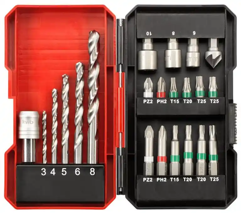 Einhell Boor-/Bitset, 22-delig in S-Box - Snelle levering