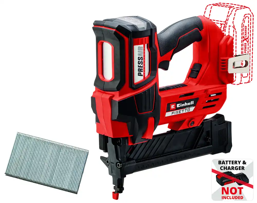 Einhell Accu Tacker FIXETTO 18/38 S - Solo - 38mm - Vanaf nu beschikbaar