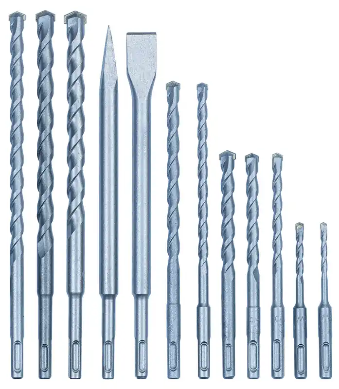 Einhell Boor-/Beitelset - 12-delig - SDS-Plus - Flitsaanbieding