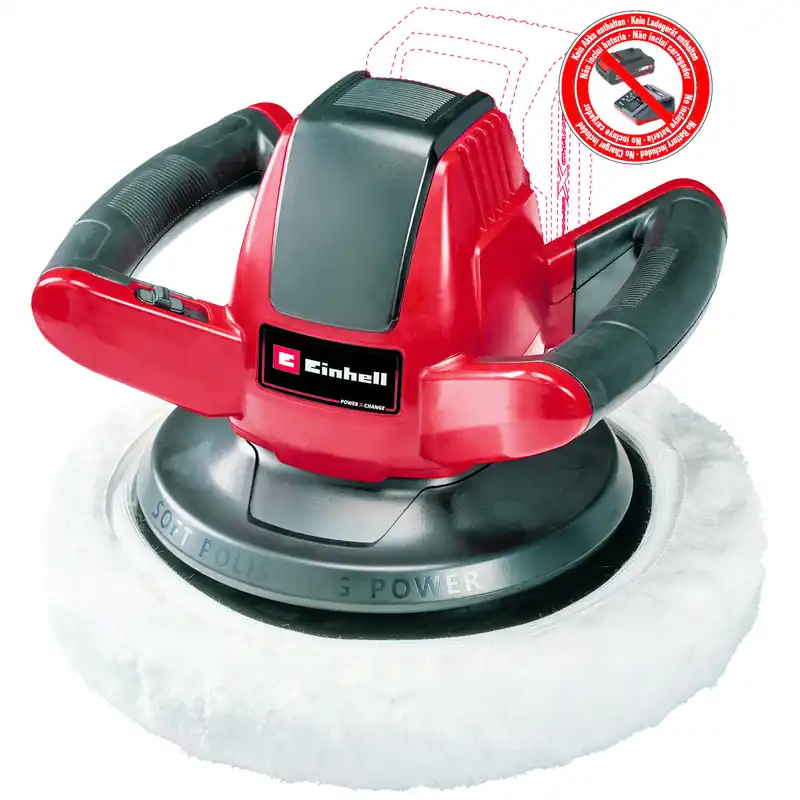 Laatste dagen - Einhell CE-CB 18/254 Li Solo Accu Polijstmachine