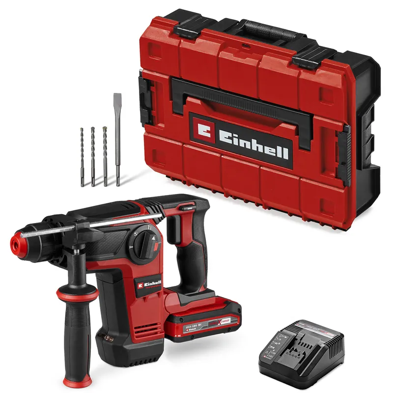 Einhell TP-HD 18/28 Li BL+4 (1x3,0Ah+) - PROFESSIONAL Accu Boorhamer - Power X-Change | Voordelig