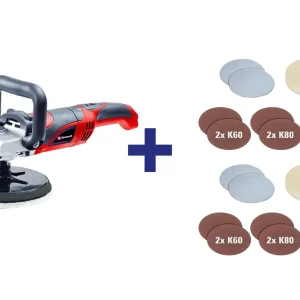 Einhell Polijst- en schuurmachine CC-PO 1100/1E - SET | Nog maar een paar beschikbaar