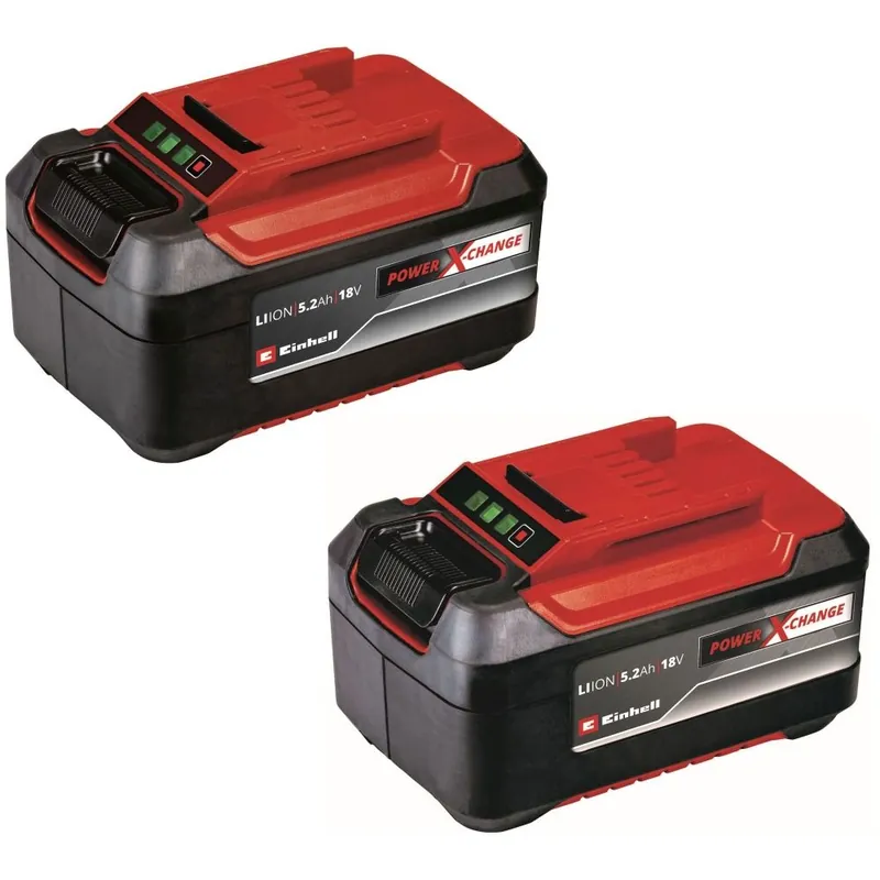 Einhell Power-X-Change 18v 5,2Ah Li-Ion Plus Accu DUO - Erg populair