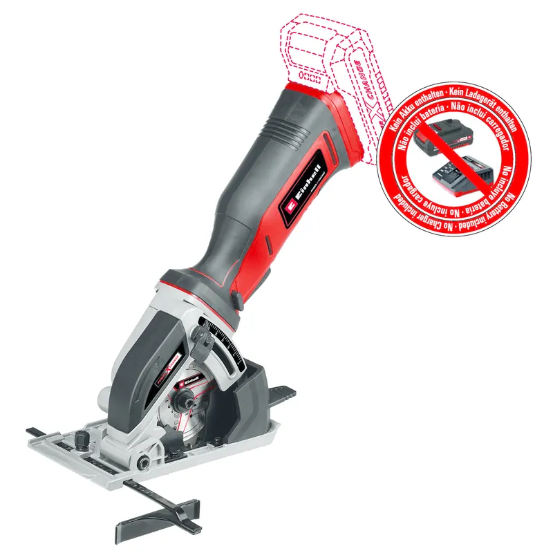 Dagdeal | Einhell TE-CS 18/89 Li Solo Accu Mini cirkelzaag