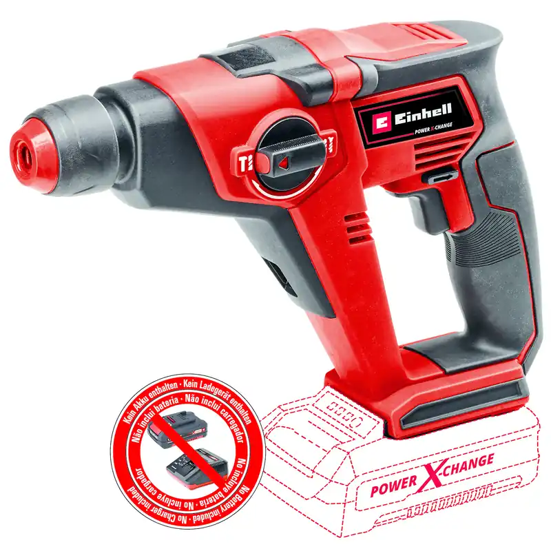 Bestel nu - Einhell TE-HD 18/12 Li Accu boorhamer SOLO