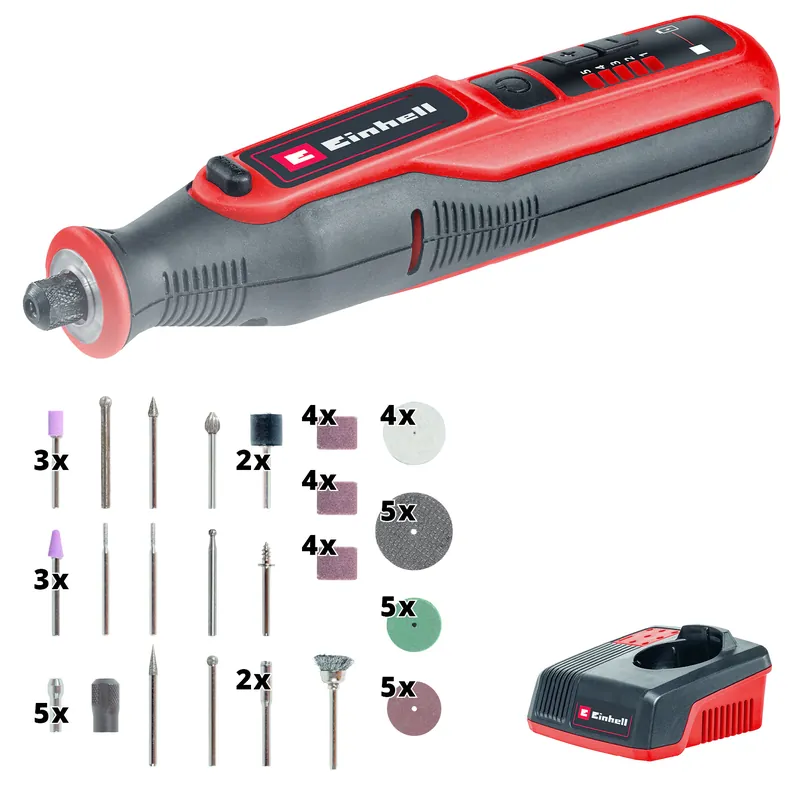 Topdeal - Einhell TE-MT 7,2 Li Accu Roterende Multitool