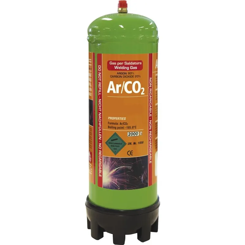 GYS Argon/CO2 wegwerpgasfles 1,8 liter | Nieuw in de shop