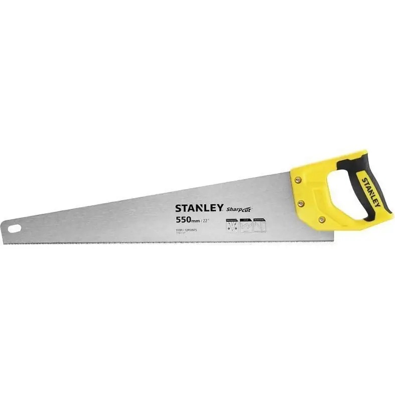 Stanley Handzaag Sharpcut 550mm 11TPI | Favoriet van klanten