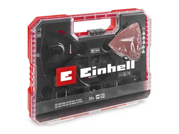 Net toegevoegd | Einhell Multitoolset - 35-delig - XLPLus-Case