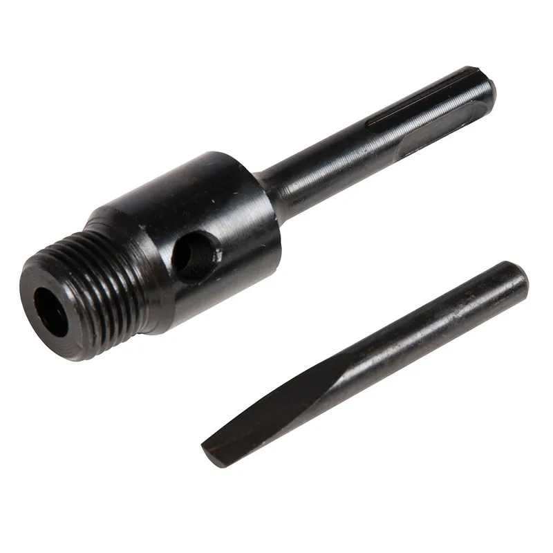 Silverline Adapter - SDS-Plus kernboordoorn 100mm | Mis het niet
