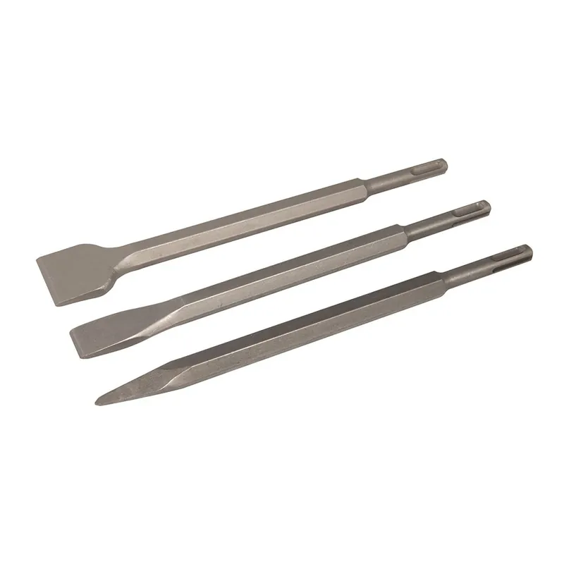 Bespaar nu - Silverline SDS-plus beitel set 3-delig