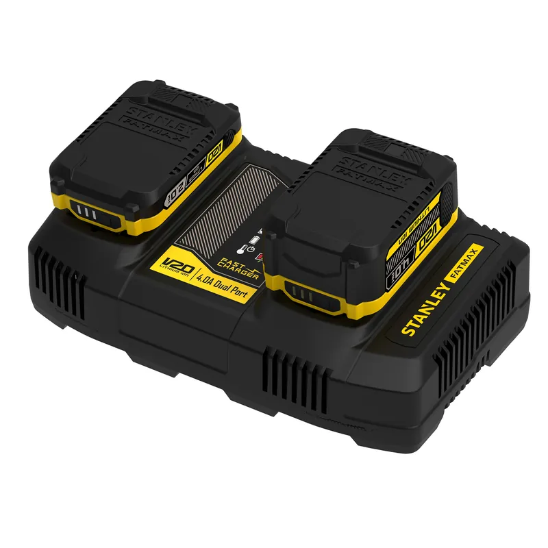 Direct leverbaar | Stanley V20 Dubbele Snellader 4A SFMCB24