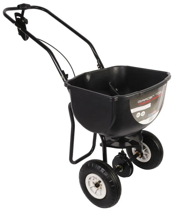 Talen-Tools Strooiwagen - Universeel - 20 liter - Opklapbare duwstang | Korting