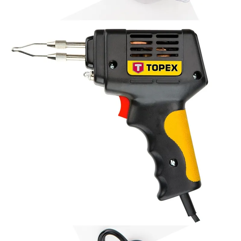 Zolang de voorraad strekt - TOPEX Soldeerpistool 100Watt