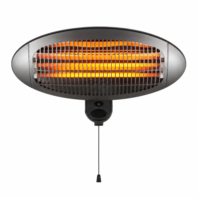 Wandheater 2000 W met trekschakelaar - Voordeelprijs