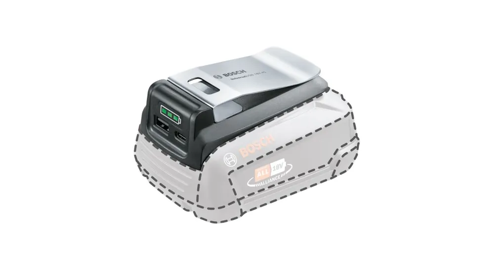 BOSCH Oplader UniverseelUSB 18V-45 1600A02WS1 - Online bestelbaar