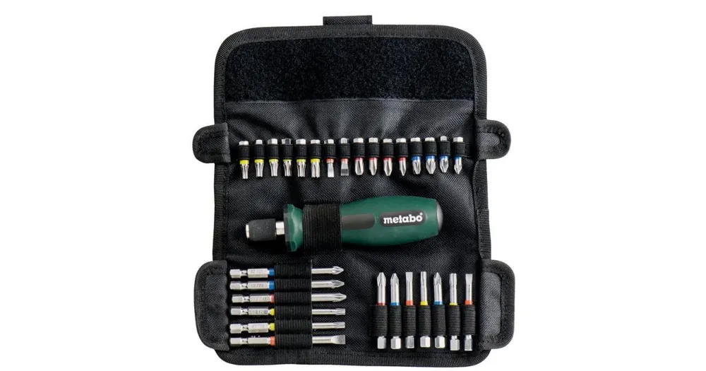 Alleen vandaag | METABO Roltas met bits (30 stuks) 626726000