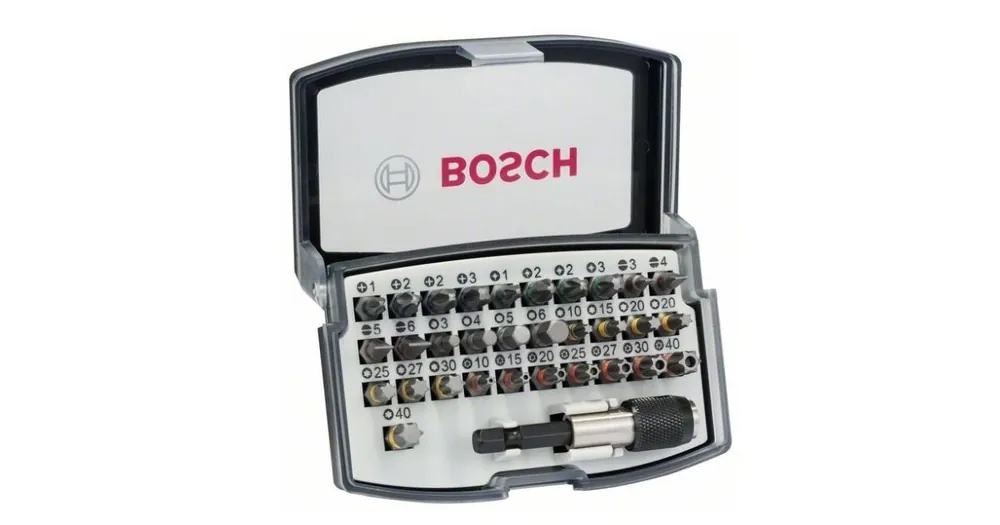BOSCH 32-delige schroevendraaierbitset 2607017564 - Verlaagde prijs