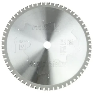 Beste prijs - HIKOKI TCT zaagblad voor staal 305x25.4 Z60, platte tanden afgeschuind / platte tanden 752471