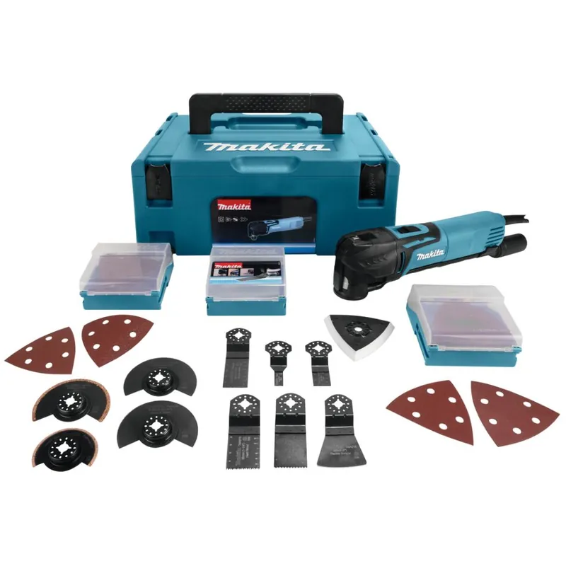Makita TM3010CX2J 230 V Multitool | Extra voordeel