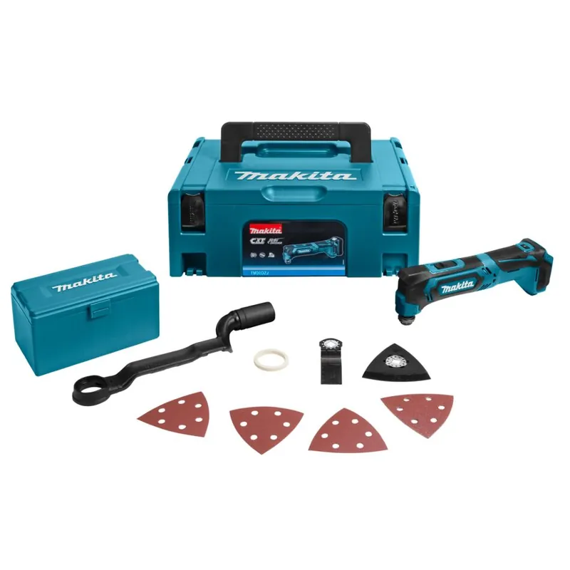 Makita TM30DZJX4 12 V Max Multitool - Klaar voor verzending