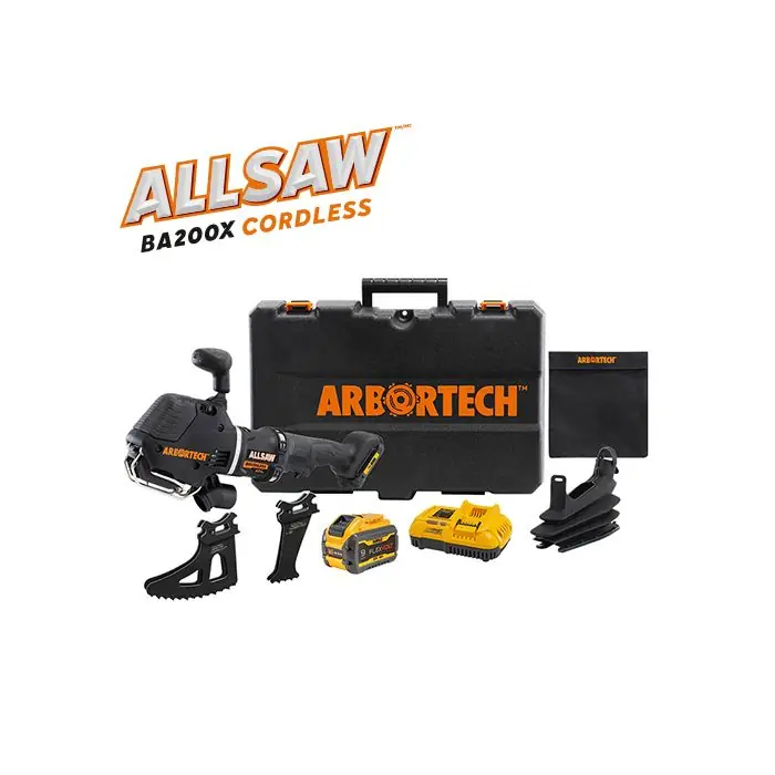 Beperkte voorraad - Arbortech BA200X Cordless Steen- en voegenzaag (set)